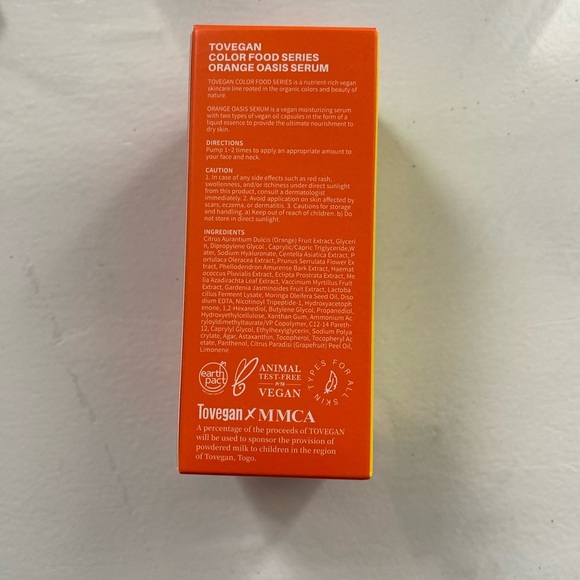 Tovegan anti aging serum NIB - Picture 3 of 3